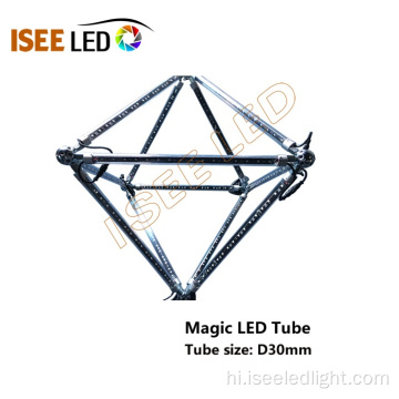 बहु दिशा DMX512 3 डी ट्यूब लाइट